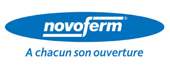 Logo Novoferm - Boisson Stores - menuiseries extérieures, fenêtres, volets, portes - Clermont-Ferrand et Aubière