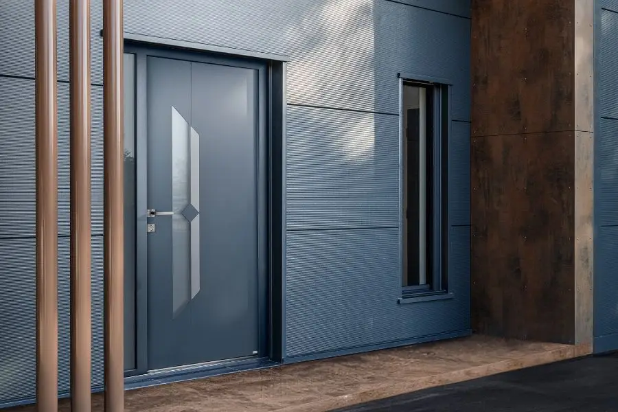 zilten porte entrée alu